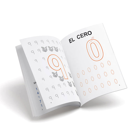 Cuaderno de matemáticas 05 - Castillo Juguemos con los números - El 9 y el 10 - infantil