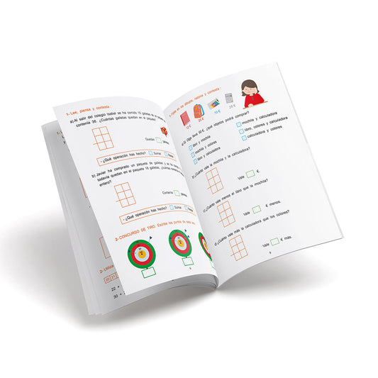 Cuaderno de matemáticas de primaria - R de Razonar nº 2