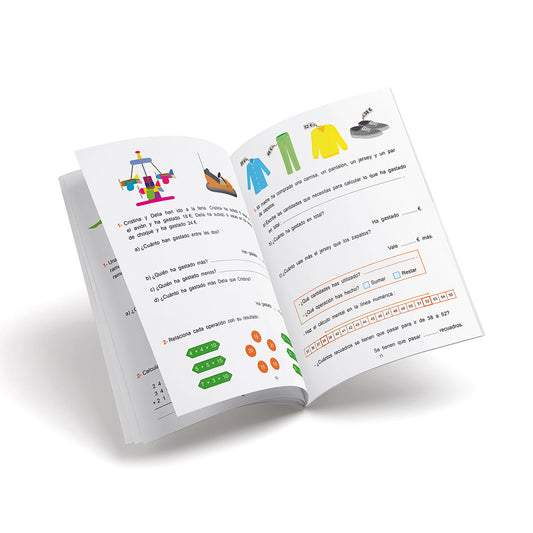 Cuaderno de matemáticas de primaria - R de Razonar nº 3