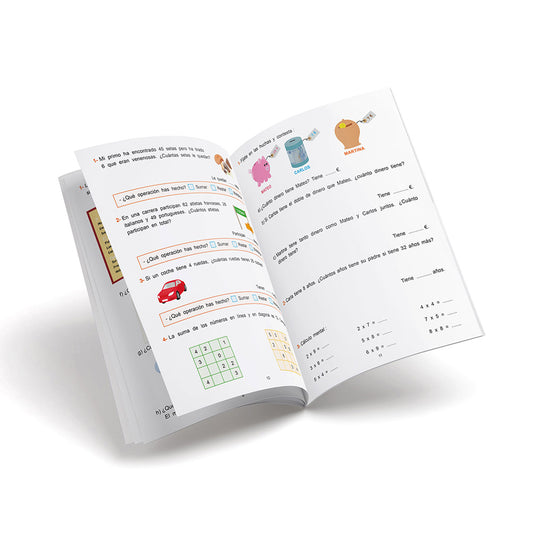 Cuaderno de matemáticas de primaria - R de Razonar nº 4