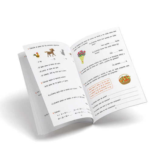 Cuaderno de matemáticas de primaria - R de Razonar nº 6