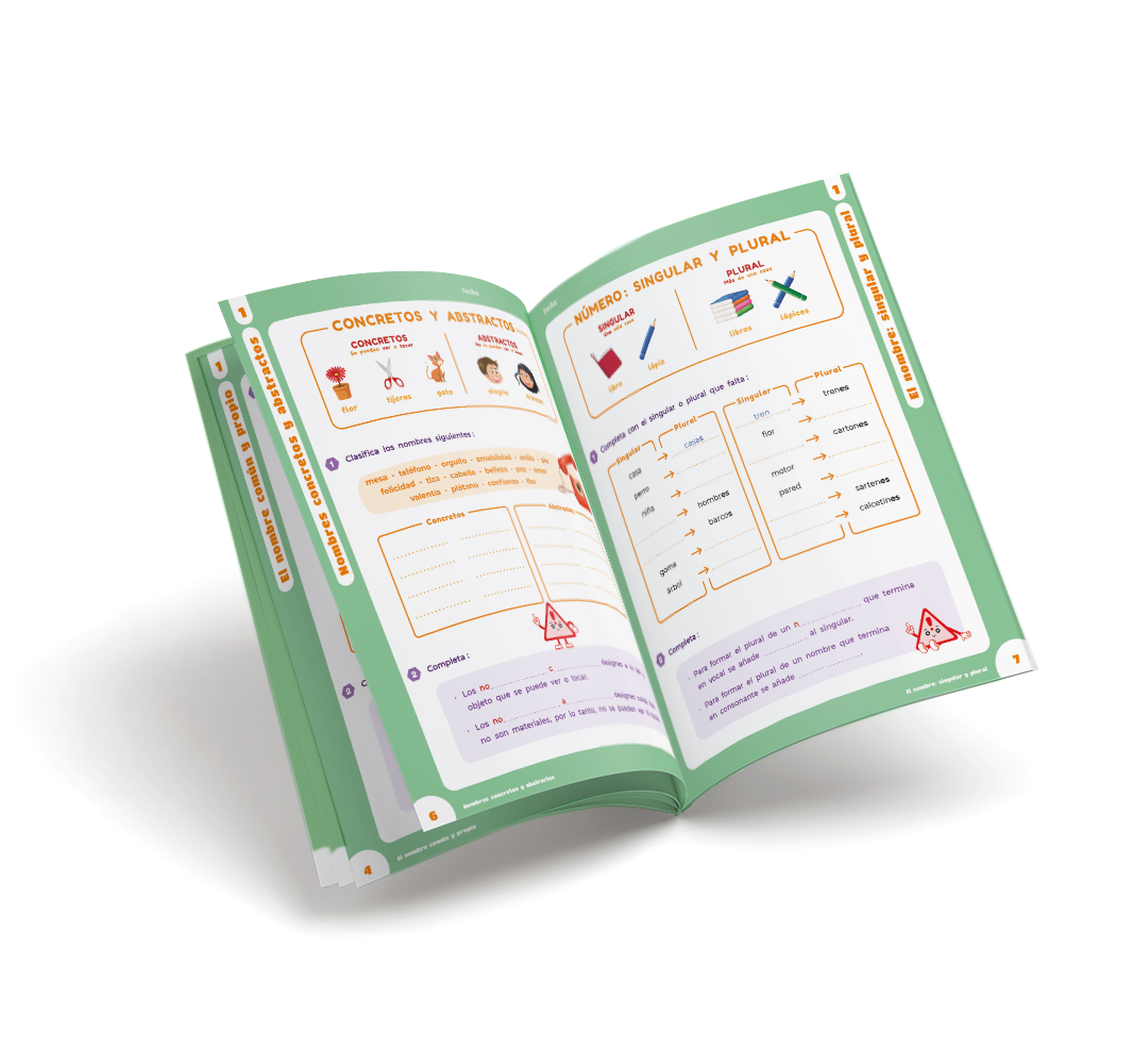 Grama ágil 4 - Cuaderno de gramática - 4º de Primaria
