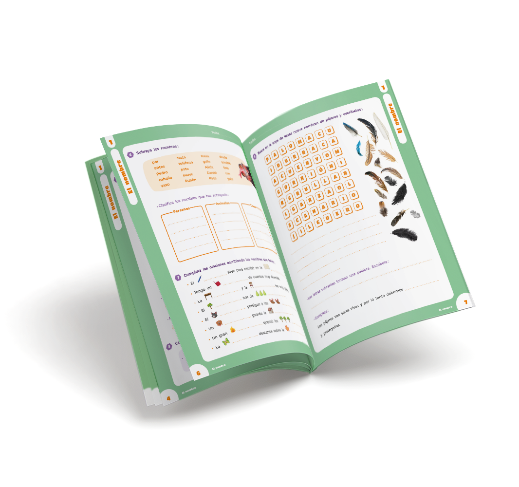 Grama ágil 3 - Cuaderno de gramática - 3º de Primaria
