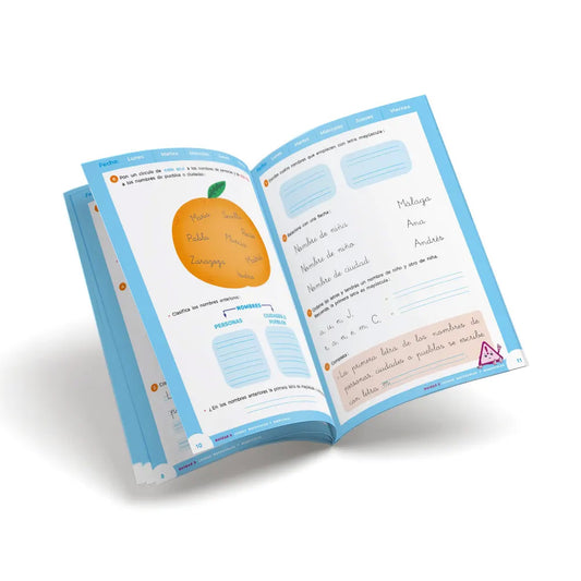 Orto ágil 1 cursiva - Cuaderno de ortografía - 1º de Primaria