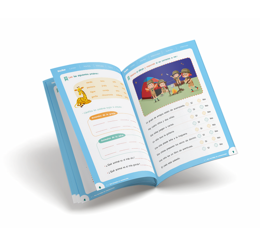 Lecto ágil 2 imprenta - Cuaderno de compresión y velocidad lectora - 2º de Primaria