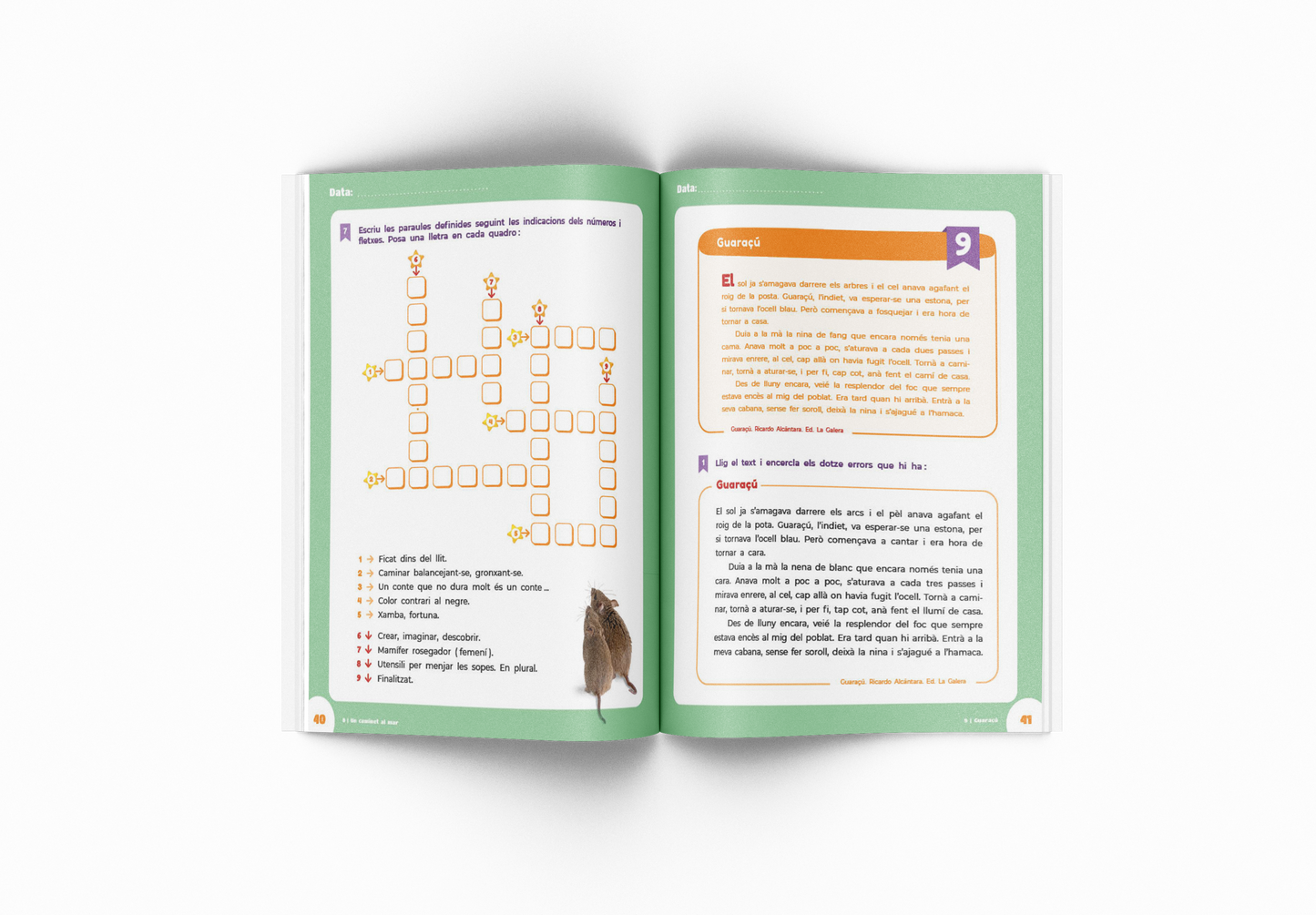 Lecto Eixida 4t - Cuaderno de compresión y velocidad lectora - 4º de Primaria