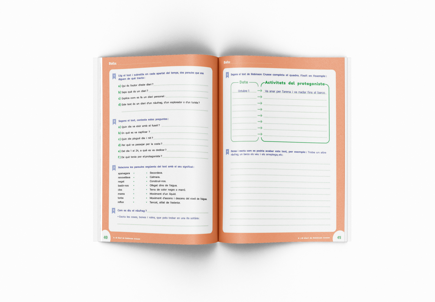 Lecto Eixida  6é - Cuaderno de compresión y velocidad lectora - 6º de Primaria