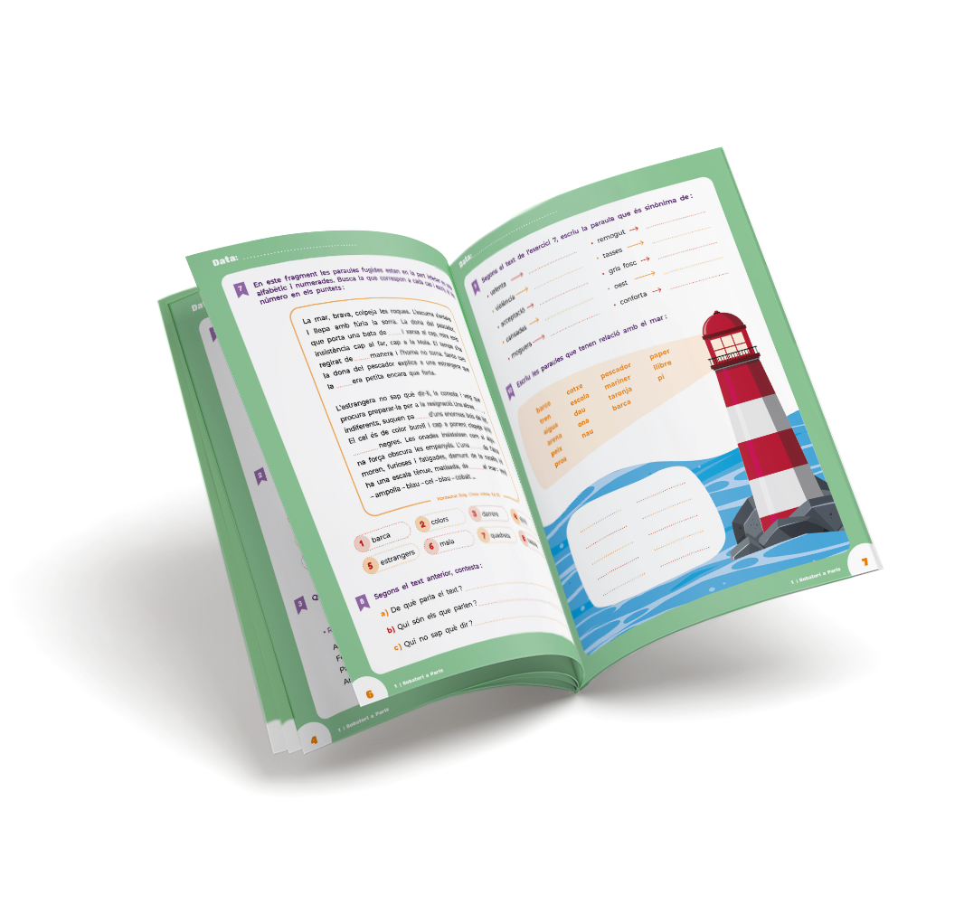 Lecto Eixida 4t - Cuaderno de compresión y velocidad lectora - 4º de Primaria