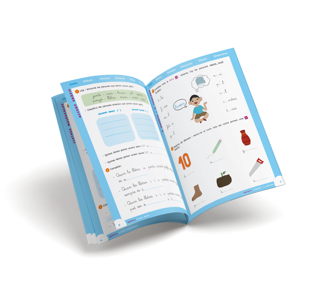 Ortoeixida 2 cursiva - Cuaderno de ortografía - 2º de Primaria