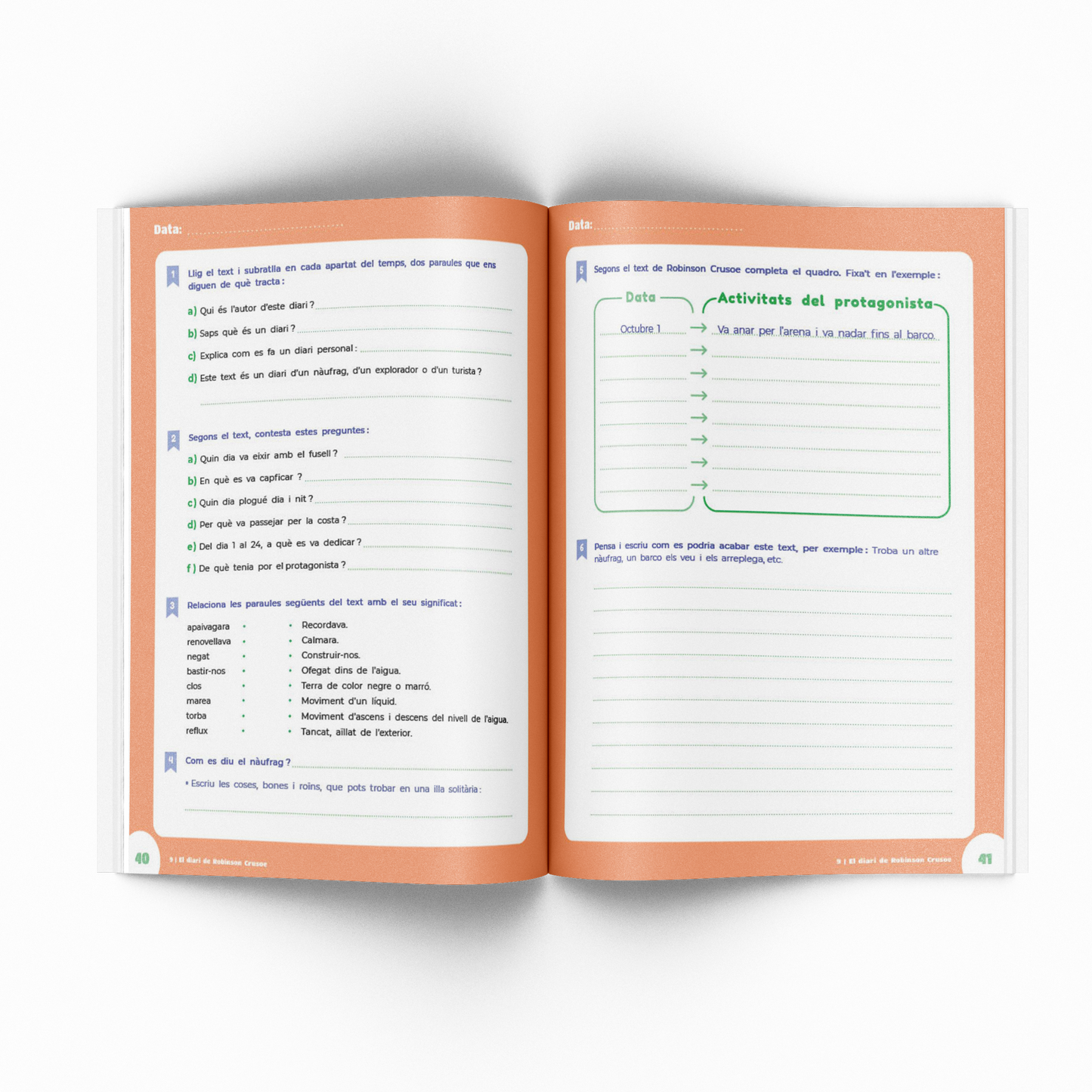 Ortoeixida 6 - Cuaderno de ortografía - 6º de Primaria