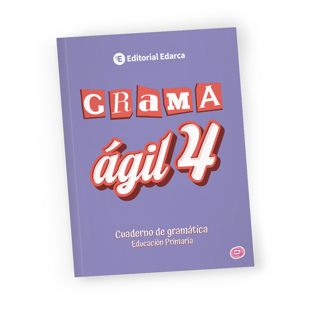 Grama ágil 4 - Cuaderno de gramática - 4º de Primaria