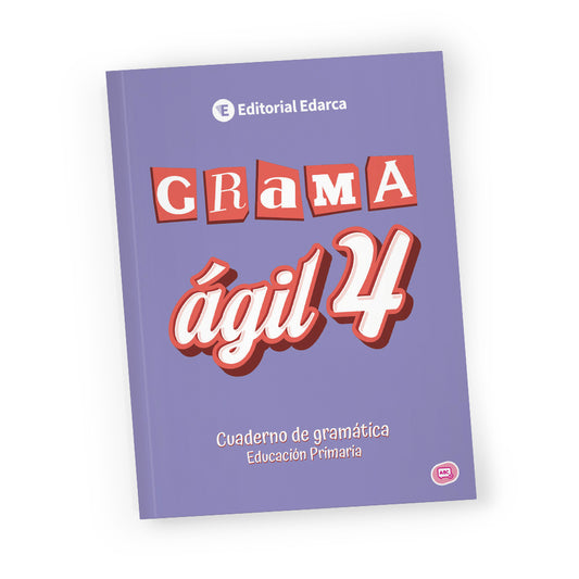 Grama ágil 4 - Cuaderno de gramática - 4º de Primaria