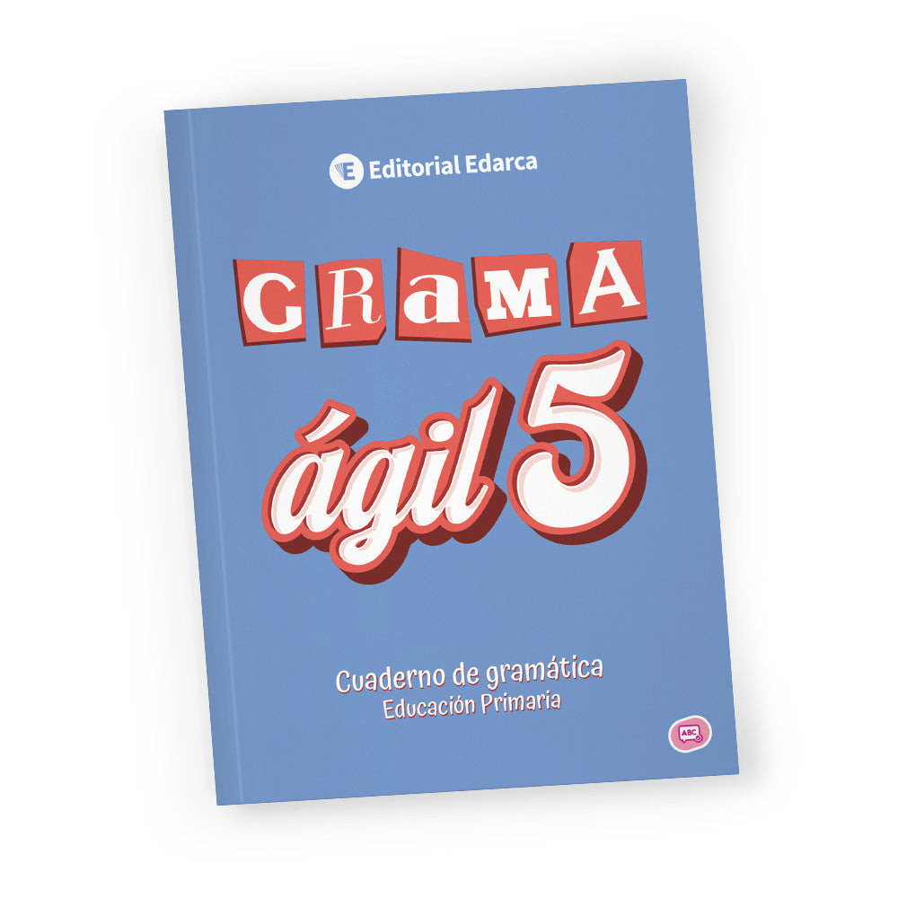 Grama ágil 5 - Cuaderno de gramática - 5º de Primaria