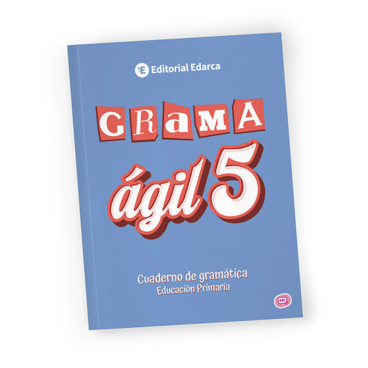 Grama ágil 5 - Cuaderno de gramática - 5º de Primaria