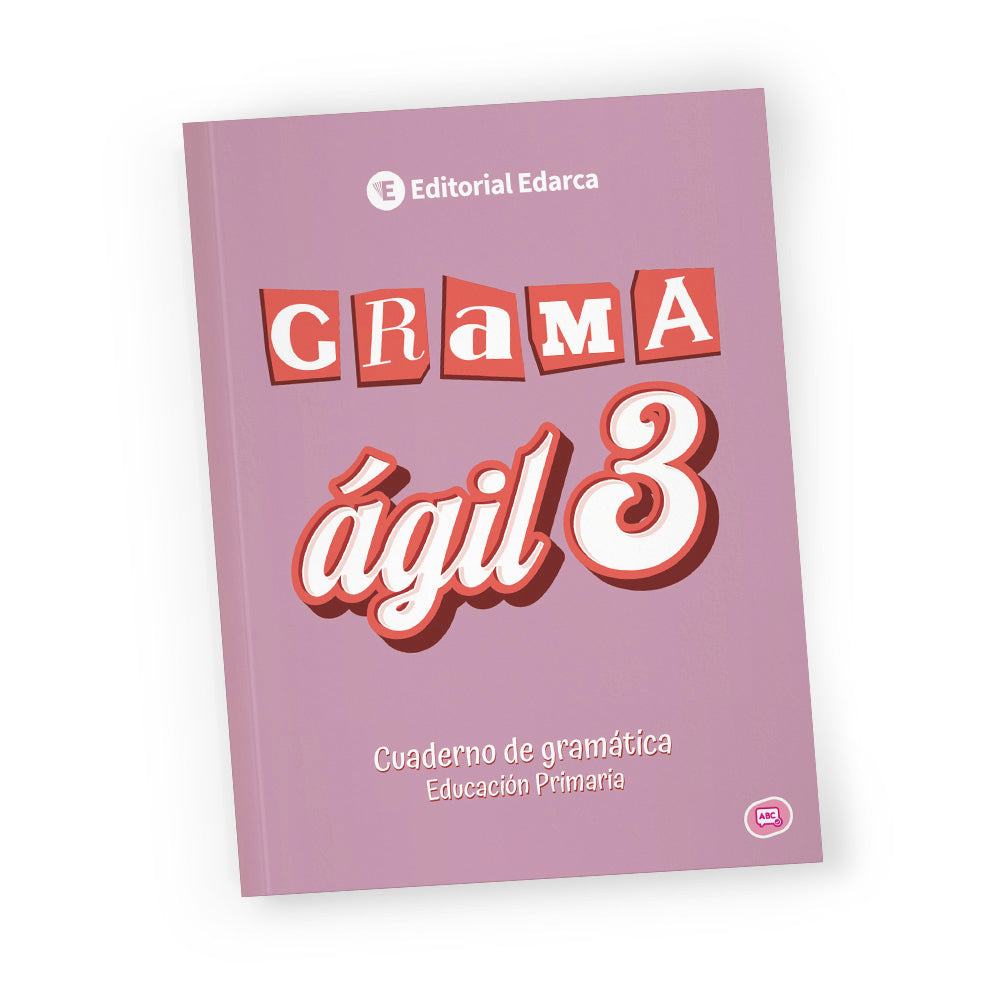 Grama ágil 3 - Cuaderno de gramática - 3º de Primaria