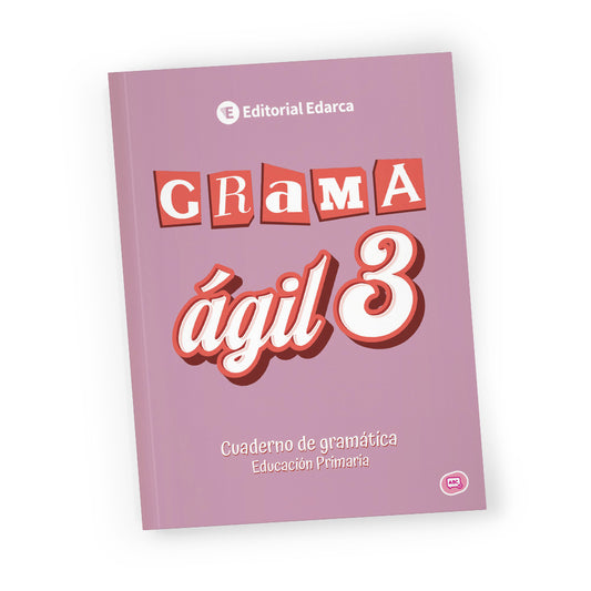 Grama ágil 3 - Cuaderno de gramática - 3º de Primaria