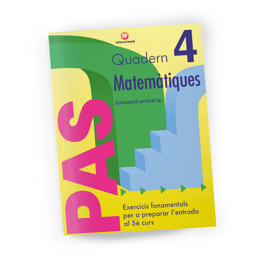 Cuaderno de matemáticas - Pas - 4º de Primaria