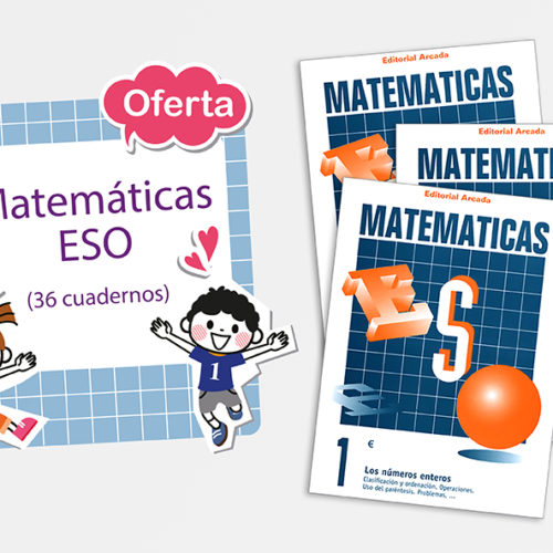 Colección cuadernos matemáticas - ESO Matemáticas - secundaria