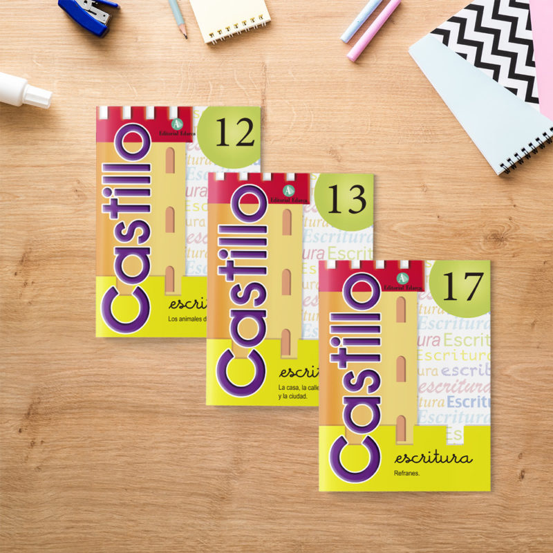 Colección cuadernos escritura - Castillo Escritura Perfeccionamiento - primaria