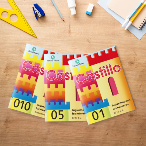 Colección de cuadernos de matemáticas - Juguemos con los números - infantil