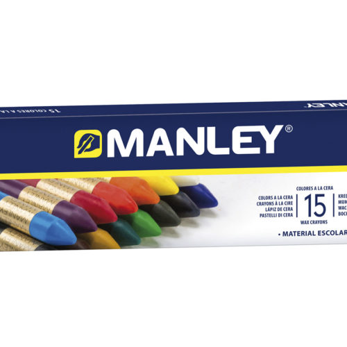 Estuche 15 ceras Manley