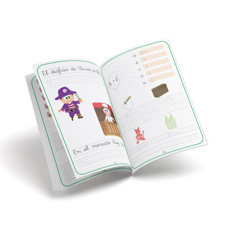 fichas lectorescritura 9 infantil