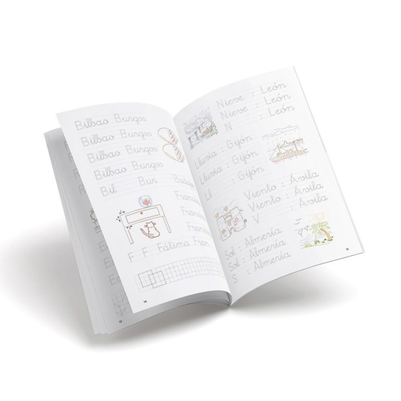 fichas castillo escritura 8