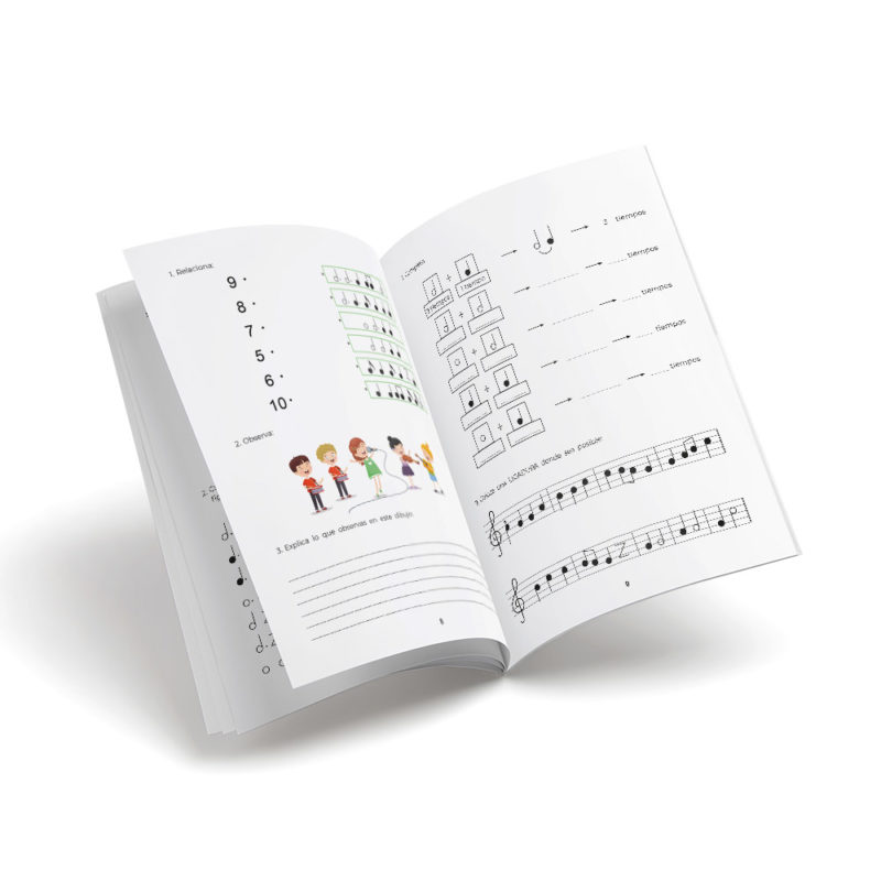 fichas música primaria 10