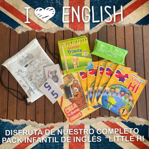 Pack completo infantil de inglés - Little Hi