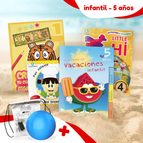 Pack Infantil Vacaciones - 5 a 6 años