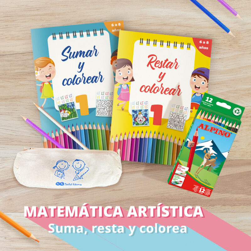 Cuadernos de sumar y restar nivel 1