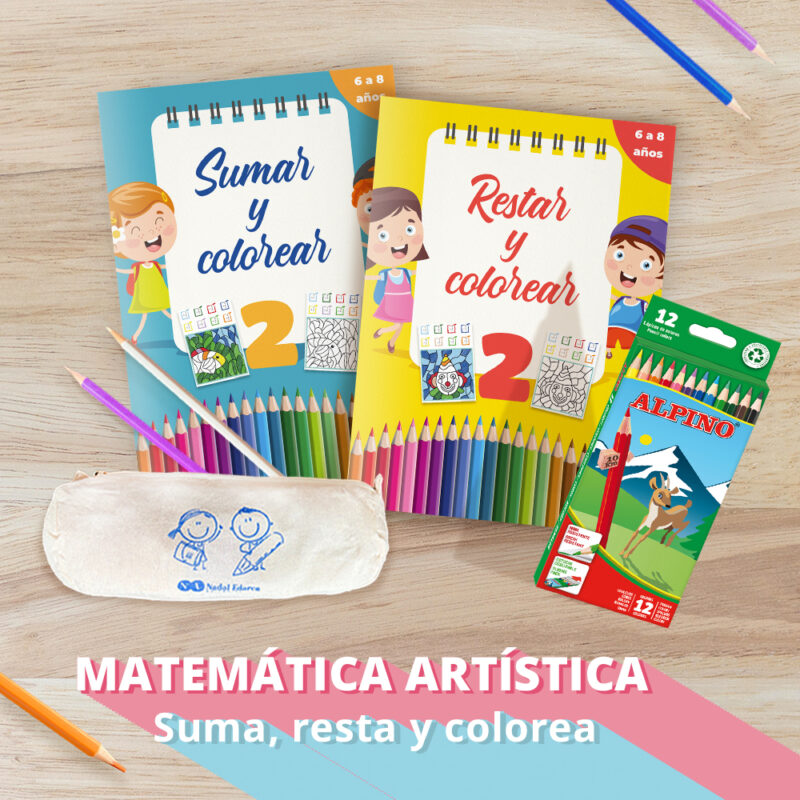 Cuadernos de sumar y restar nivel 2