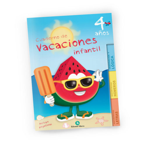 Cuaderno vacaciones 4 años