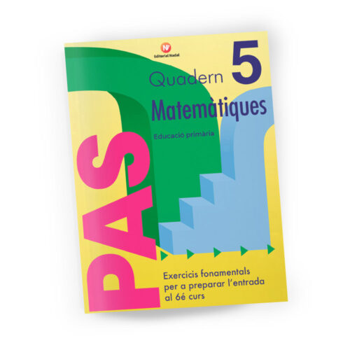 Cuaderno de matemáticas - Pas - 5º de Primaria