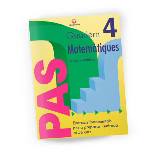 Cuaderno de matemáticas - Pas - 4º de Primaria